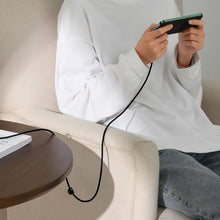 Заредете изображение във визуализатора на галерията – Baseus MVP 2 Elbow angled cable with side USB / Lightning plug 1m 2.4A blue (CAVP000021) - TopMag
