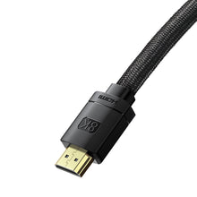 Заредете изображение във визуализатора на галерията – Baseus High Definition Series HDMI 8K to HDMI 8K Adapter Cable 1.5m Black - TopMag

