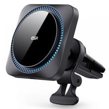 Заредете изображение във визуализатора на галерията – ESR HALOLOCK CRYOBOOST MAGSAFE MAGNETIC VENT CAR MOUNT FROSTED ONYX - TopMag
