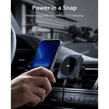 Заредете изображение във визуализатора на галерията – ESR HALOLOCK CRYOBOOST MAGSAFE MAGNETIC VENT CAR MOUNT FROSTED ONYX - TopMag
