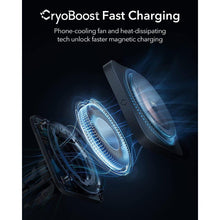 Заредете изображение във визуализатора на галерията – ESR HALOLOCK CRYOBOOST MAGSAFE MAGNETIC VENT CAR MOUNT FROSTED ONYX - TopMag
