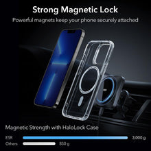 Заредете изображение във визуализатора на галерията – ESR HALOLOCK CRYOBOOST MAGSAFE MAGNETIC VENT CAR MOUNT FROSTED ONYX - TopMag

