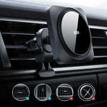 Заредете изображение във визуализатора на галерията – ESR HALOLOCK CRYOBOOST MAGSAFE MAGNETIC VENT CAR MOUNT FROSTED ONYX - TopMag
