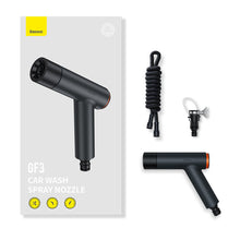 Заредете изображение във визуализатора на галерията – Baseus GF3 gun/car washer dark gray + telescopic hose 7.5mi universal connector (CPGF020113)
