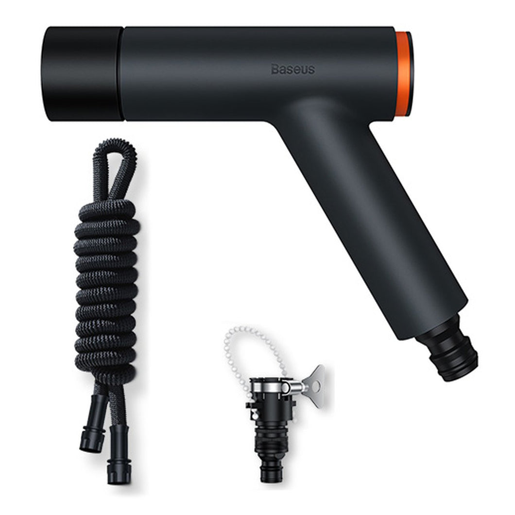 Baseus GF3 gun/car washer dark gray + 15m telescopic hose and universal connector (CPGF020213)