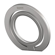 Заредете изображение във визуализатора на галерията – Baseus Halo magnetic ring holder silver phone stand (SUCH000012)
