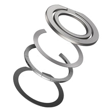 Заредете изображение във визуализатора на галерията – Baseus Halo magnetic ring holder silver phone stand (SUCH000012)
