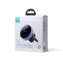 Заредете изображение във визуализатора на галерията – Joyroom Car Holder Qi Wireless Induction Charger 15W (MagSafe for iPhone Compatible) for Ventilation Grille Silver (JR-ZS291) - TopMag
