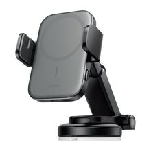 Заредете изображение във визуализатора на галерията – Joyroom Car Magnetic Holder Qi Wireless Induction Charger 15W (MagSafe for iPhone Compatible) for Dashboard (JR-ZS295) - TopMag
