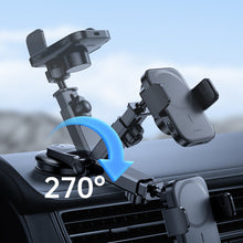 Заредете изображение във визуализатора на галерията – Joyroom Car Magnetic Holder Qi Wireless Induction Charger 15W (MagSafe for iPhone Compatible) for Dashboard (JR-ZS295) - TopMag
