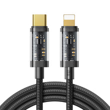 Заредете изображение във визуализатора на галерията – Joyroom S-CL020A12 Type-C to Lightning 20W Data Cable 1.2m-Black - TopMag
