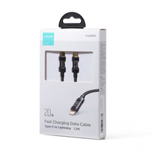 Заредете изображение във визуализатора на галерията – Joyroom S-CL020A12 Type-C to Lightning 20W Data Cable 1.2m-Black - TopMag
