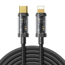 Заредете изображение във визуализатора на галерията – Joyroom S-CL020A20 Type-C to Lightning 20W Data Cable 2m-Black - TopMag
