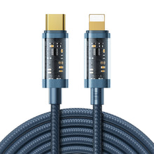 Заредете изображение във визуализатора на галерията – Joyroom S-CL020A20 Type-C to Lightning PD 20W Data Cable 2m-Blue - TopMag
