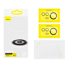 Заредете изображение във визуализатора на галерията – Baseus film for the camera Xiaomi 12 0.3mm transparent (2pcs) + cleaning kit (SGQK000302)
