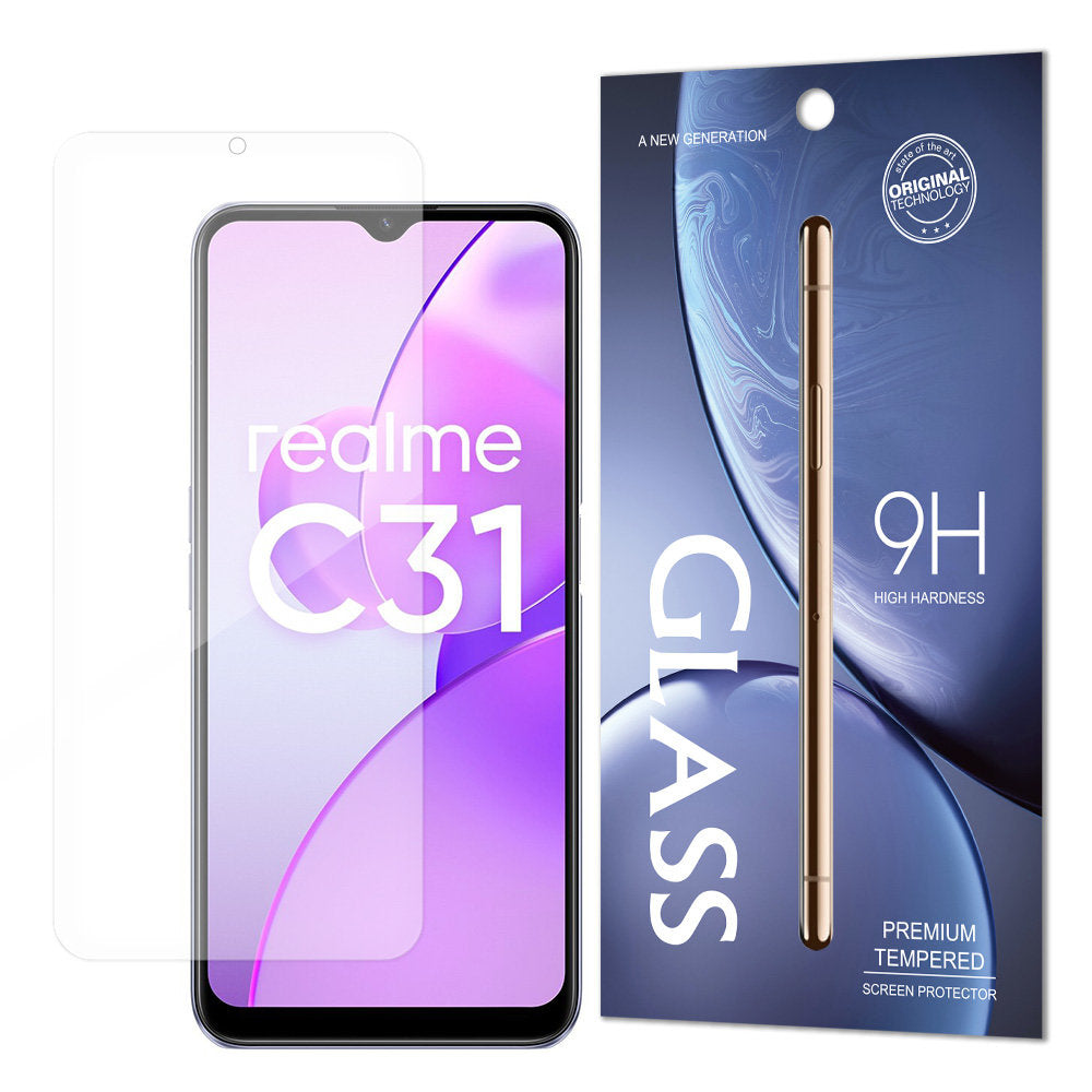 Tempered Glass 9H Tempered Glass Realme C31 (Packaging - Envelope) - TopMag