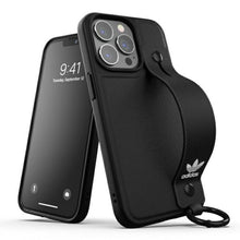 Заредете изображение във визуализатора на галерията – Adidas OR Hand Strap Case iPhone 13 Pro /13 6.1" black/black 47109
