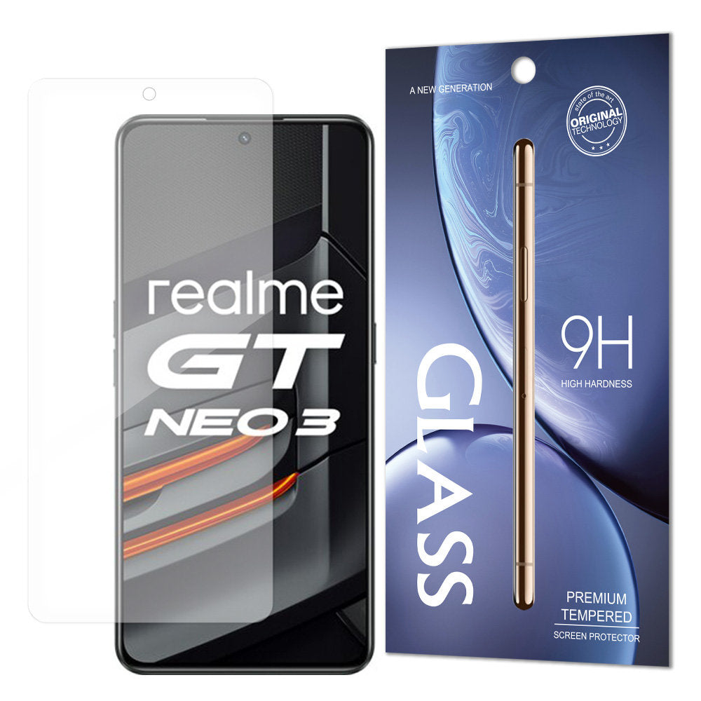 Tempered Glass 9H Tempered Glass Realme GT Neo 3 (packaging - envelope) - TopMag