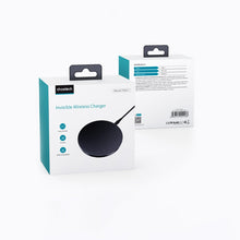 Заредете изображение във визуализатора на галерията – Choetech 10W under-counter induction charger + EU charger with power cable black (T590-F) - TopMag

