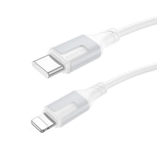 Заредете изображение във визуализатора на галерията – Borofone Cable BX101 Creator - Type C to Lightning - PD 27W 3A 1 metre white
