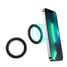 Заредете изображение във визуализатора на галерията – Joyroom Set of Magnetic Mount Rings for Smartphone / Tablet 2 pcs Black (JR-Mag-M1) - TopMag
