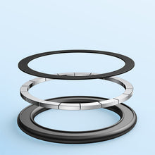 Заредете изображение във визуализатора на галерията – Joyroom Set of Magnetic Mount Rings for Smartphone / Tablet 2 pcs Black (JR-Mag-M1) - TopMag
