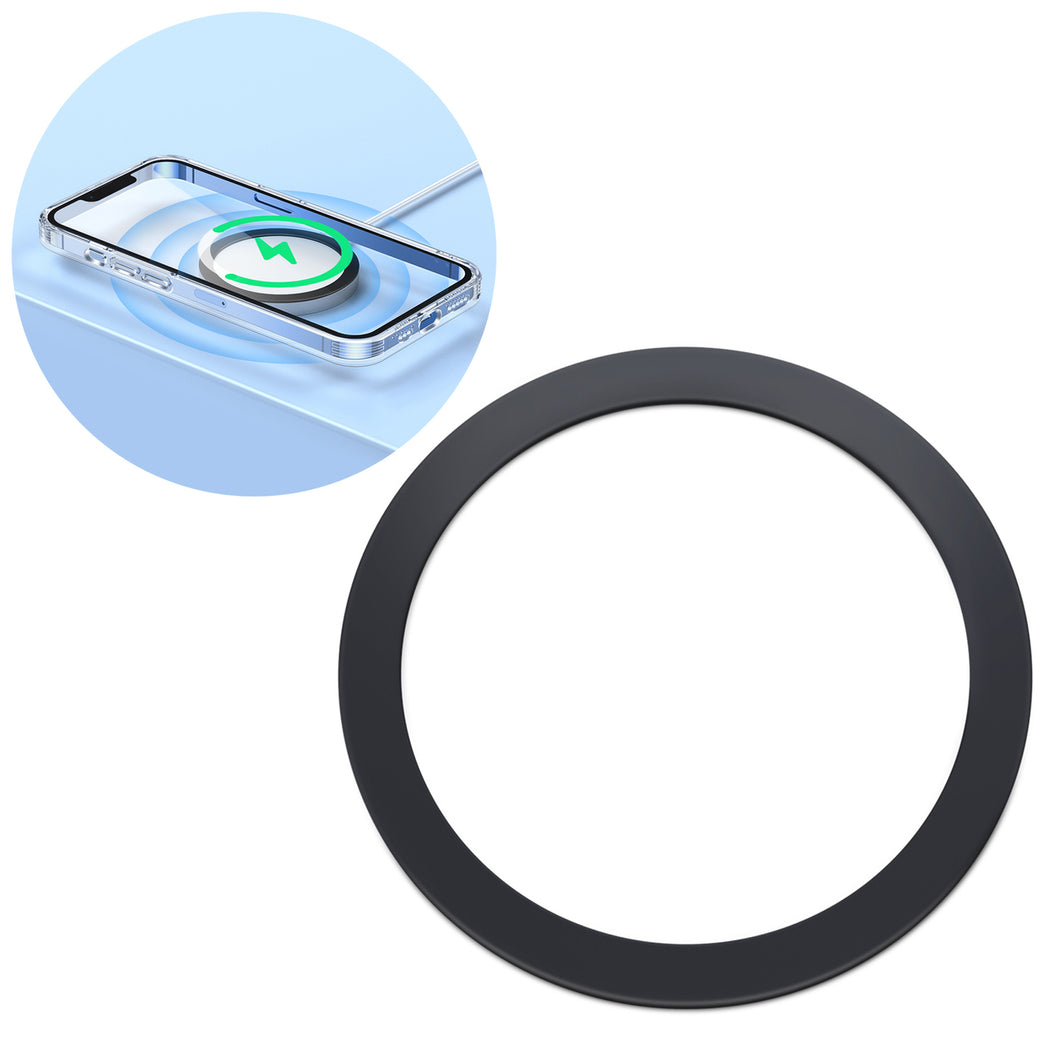 Joyroom metal magnetic ring for smartphone black (JR-Mag-M3) - TopMag