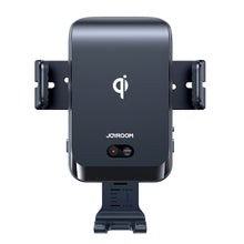 Заредете изображение във визуализатора на галерията – Joyroom Automatic Electric Car Air Vent Mount Ventilation Grille with 15W Qi Wireless Charger (JR-ZS214) - TopMag
