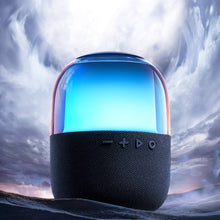 Заредете изображение във визуализатора на галерията – Joyroom wireless Bluetooth 5.3 RGB speaker black (JR-ML05) - TopMag

