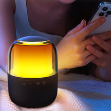 Заредете изображение във визуализатора на галерията – Joyroom wireless Bluetooth 5.3 RGB speaker black (JR-ML05) - TopMag

