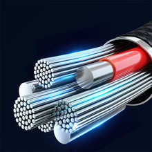 Заредете изображение във визуализатора на галерията – Joyroom USB cable - Lightning for charging / data transmission 2,4A 20W 2m black (S-UL012A20) - TopMag
