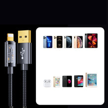 Заредете изображение във визуализатора на галерията – Joyroom USB cable - Lightning for charging / data transmission 2,4A 20W 2m black (S-UL012A20) - TopMag
