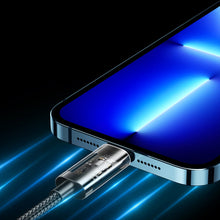 Заредете изображение във визуализатора на галерията – Joyroom USB cable - Lightning for charging / data transmission 2,4A 20W 2m blue (S-UL012A20) - TopMag
