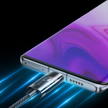 Заредете изображение във визуализатора на галерията – Joyroom USB cable - USB Type C for charging / data transmission 3A 2m black (S-UC027A20) - TopMag
