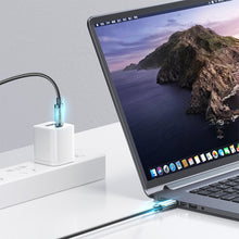 Заредете изображение във визуализатора на галерията – Joyroom USB cable - USB Type C for charging / data transmission 3A 2m blue (S-UC027A20) - TopMag
