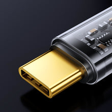 Заредете изображение във визуализатора на галерията – Joyroom USB cable - USB Type C for charging / data transmission 3A 2m blue (S-UC027A20) - TopMag
