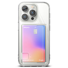 Заредете изображение във визуализатора на галерията – Ringke Fusion Card Case for iPhone 14 Pro Card Wallet Documents Transparent (FCD641E52) - TopMag
