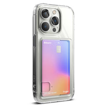 Заредете изображение във визуализатора на галерията – Ringke Fusion Card Case for iPhone 14 Pro Card Wallet Documents Transparent (FCD641E52) - TopMag
