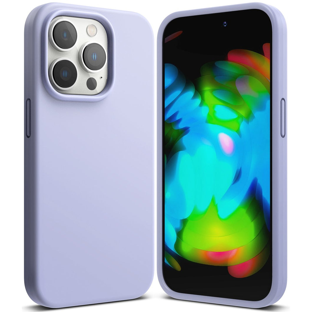 Ringke Silicone case for iPhone 14 Pro silicone case purple (SI003E79) - TopMag