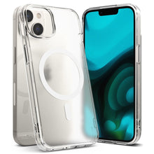 Заредете изображение във визуализатора на галерията – Ringke Fusion Magnetic Magnetic Hard Case with Gel Frame for iPhone 14 Translucent (FMGM633E52) (MagSafe Compatible) - TopMag
