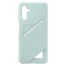 Заредете изображение във визуализатора на галерията – Samsung Card Slot Cover Case for Samsung Galaxy A04s Silicone Case Card Wallet Green (EF-OA047TGEGWW) - TopMag

