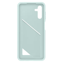 Заредете изображение във визуализатора на галерията – Samsung Card Slot Cover Case for Samsung Galaxy A04s Silicone Case Card Wallet Green (EF-OA047TGEGWW) - TopMag
