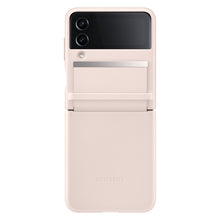 Заредете изображение във визуализатора на галерията – Samsung Flap Leather Cover Case for Galaxy Z Flip4 Peach (EF-VF721LPEGWW) - TopMag
