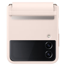 Заредете изображение във визуализатора на галерията – Samsung Flap Leather Cover Case for Galaxy Z Flip4 Peach (EF-VF721LPEGWW) - TopMag
