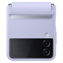 Заредете изображение във визуализатора на галерията – Samsung Flap Leather Cover Leather Case for Samsung Galaxy Z Flip4 Folding Leather Case Purple (EF-VF721LLEGWW) - TopMag

