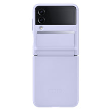 Заредете изображение във визуализатора на галерията – Samsung Flap Leather Cover Leather Case for Samsung Galaxy Z Flip4 Folding Leather Case Purple (EF-VF721LLEGWW) - TopMag
