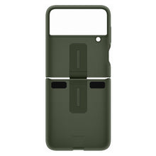 Заредете изображение във визуализатора на галерията – Samsung Ring Silicone Cover Case Cover for Samsung Galaxy Z Flip4 Hang Tag Case khaki (EF-PF721TGEGWW) - TopMag
