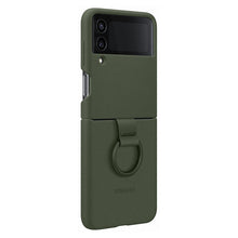 Заредете изображение във визуализатора на галерията – Samsung Ring Silicone Cover Case Cover for Samsung Galaxy Z Flip4 Hang Tag Case khaki (EF-PF721TGEGWW) - TopMag
