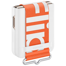 Заредете изображение във визуализатора на галерията – Samsung Strap Silicone Cover Case Cover for Samsung Galaxy Z Flip4 Hanger Case White (EF-GF721TWEGWW) - TopMag
