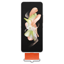 Заредете изображение във визуализатора на галерията – Samsung Strap Silicone Cover Case Cover for Samsung Galaxy Z Flip4 Hanger Case White (EF-GF721TWEGWW) - TopMag
